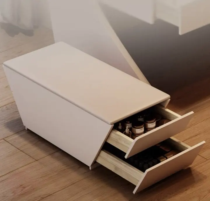 طاولة تسريحة غرفة نوم على شكل أرنب 