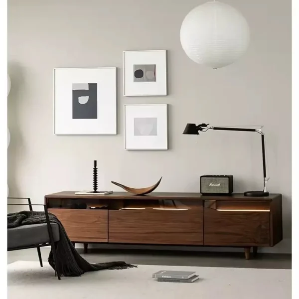 طاولات تلفزيون طويلة بتصميم راقي