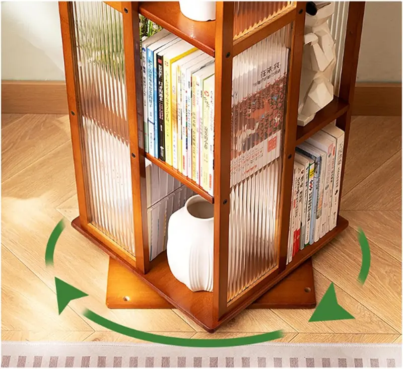 ارفف تخزين مربعة متراكبة قابلة للدوران