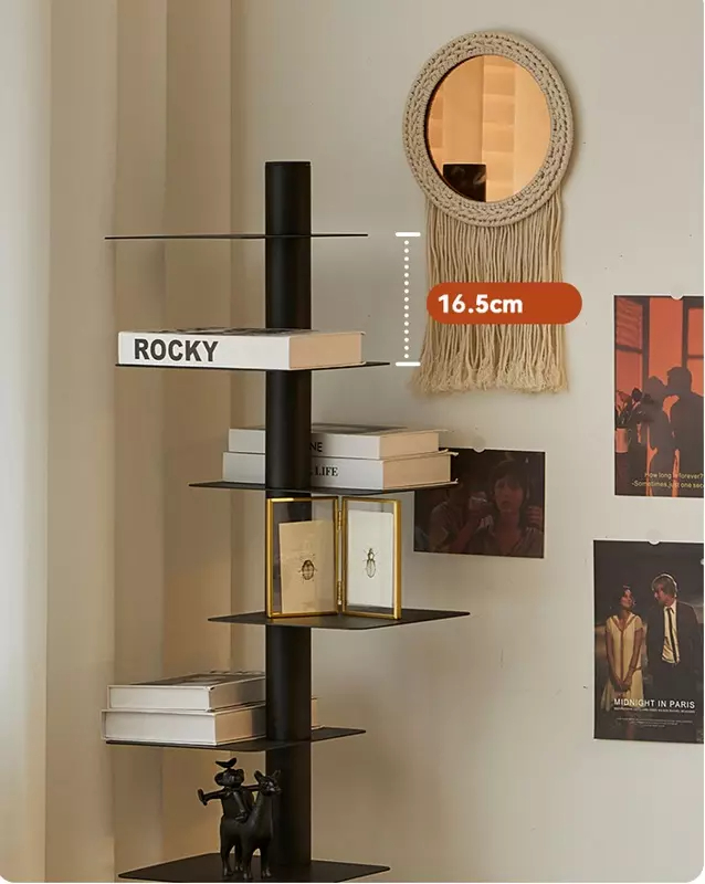 ارفف تخزين كتب متبدالة معدنية