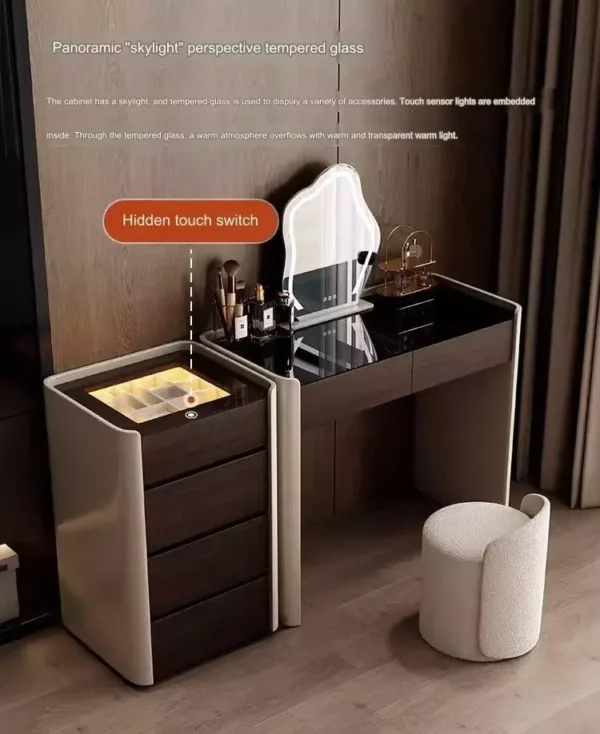 تسريحة غرفة نوم بتصميم ايطالي