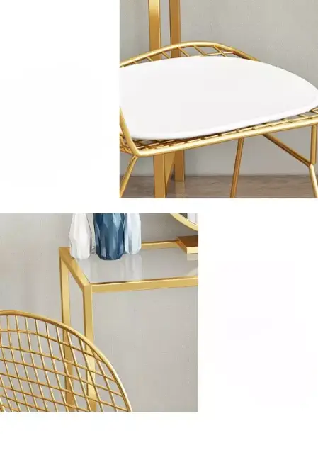 تسريحة غرفة نوم بتصميم شفاف