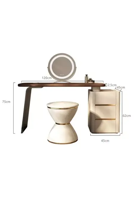 تسريحة غرفة نوم بلمسات من الطراز الحديث