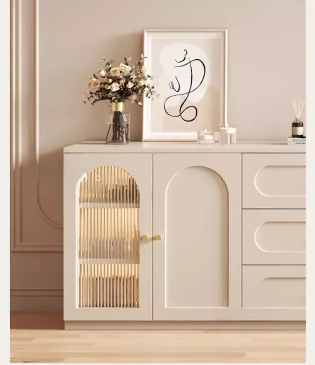 تسريحة غرفة نوم مع خزانة جانبية