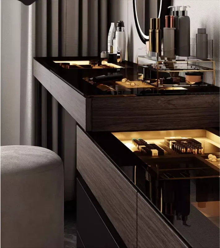 تسريحة مودرن بني