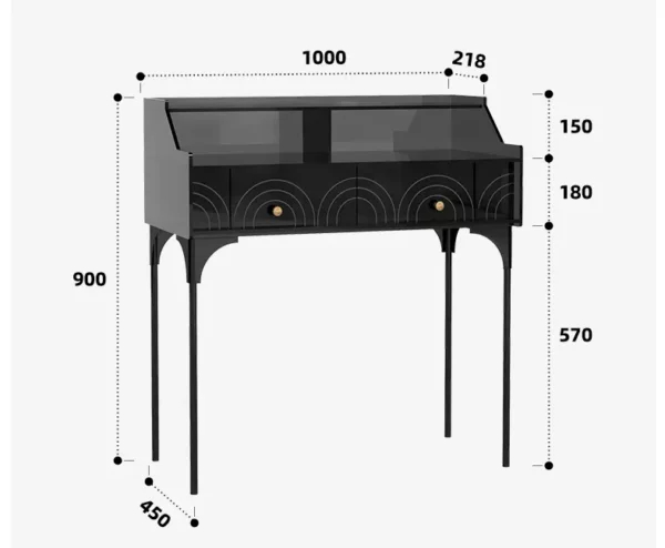 تسريحة غرفة نوم اكليريك