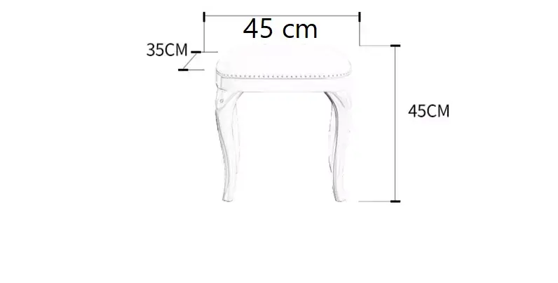 تسريحة غرفة نوم كلاسيك فاخرة