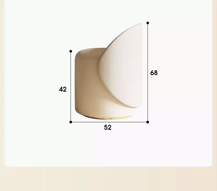 تسريحة غرفة نوم مع مرأة مستديرة