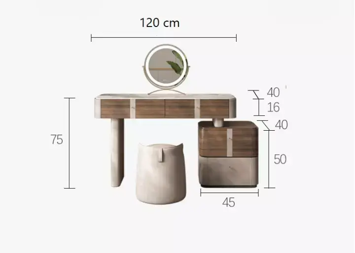 تسريحة لغرفة نوم انيقة