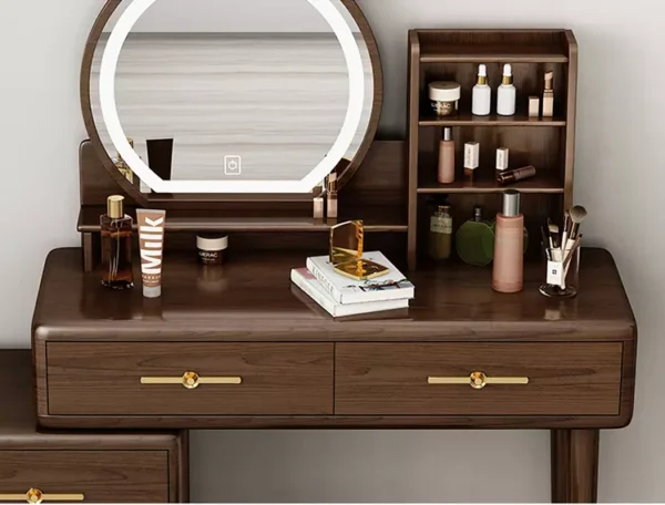 تسريحة غرفة نوم بتصميم اسكندافي فاخر