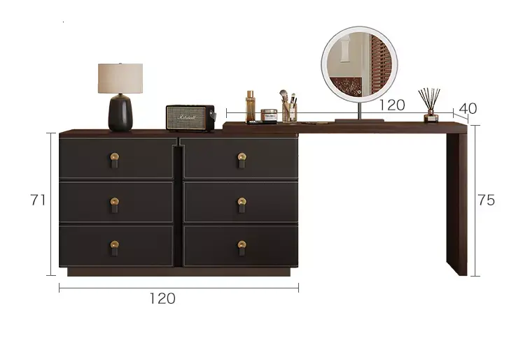 تسريحة غرفة نوم بتصميم فاخر وانيق