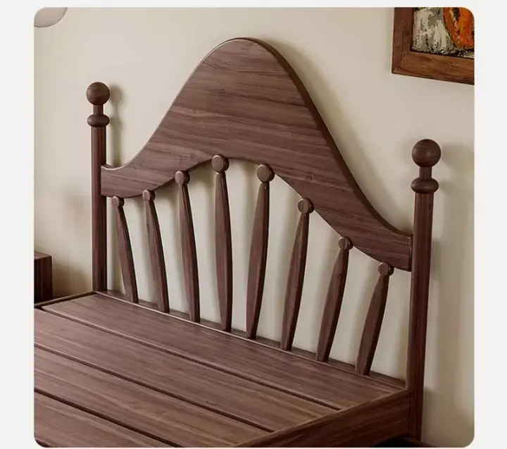 سرير نوم بتصميم ريفي