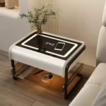 طاولة جانبية للسرير ذكية متعددة الاستخدام