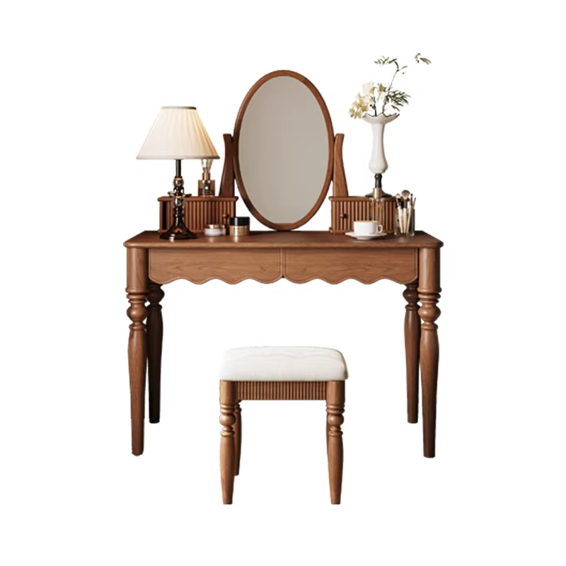 طاولة تسريحة بتصميم ريفي