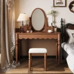 طاولة تسريحة بتصميم ريفي