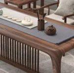 طاولة طعام خشب بتصميم اسكندافي