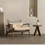 كرسي استرخاء خشب