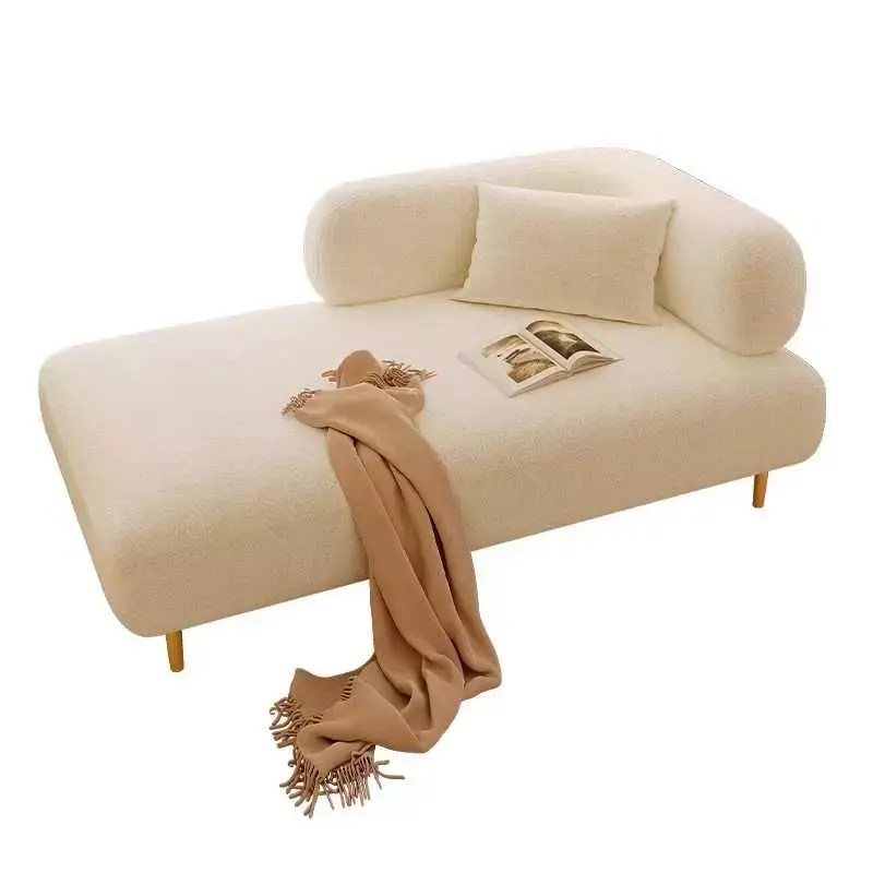 كنب استرخاء اخضر بتصميم بسيط و مريح