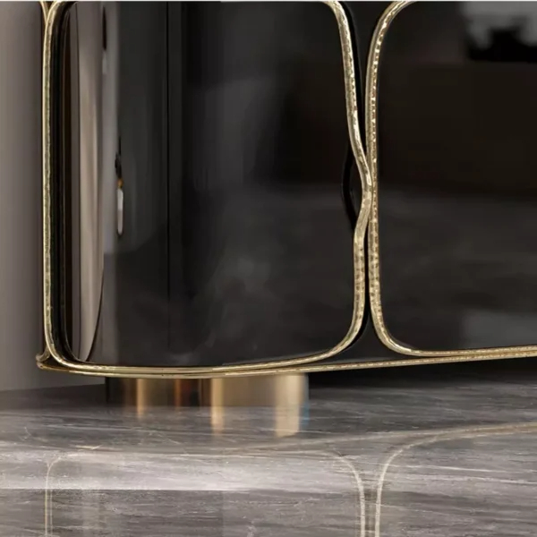 بوفيه بتصميم غرف الطعام الحديثة الانيقة