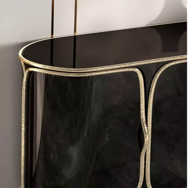 بوفيه بتصميم غرف الطعام الحديثة الانيقة