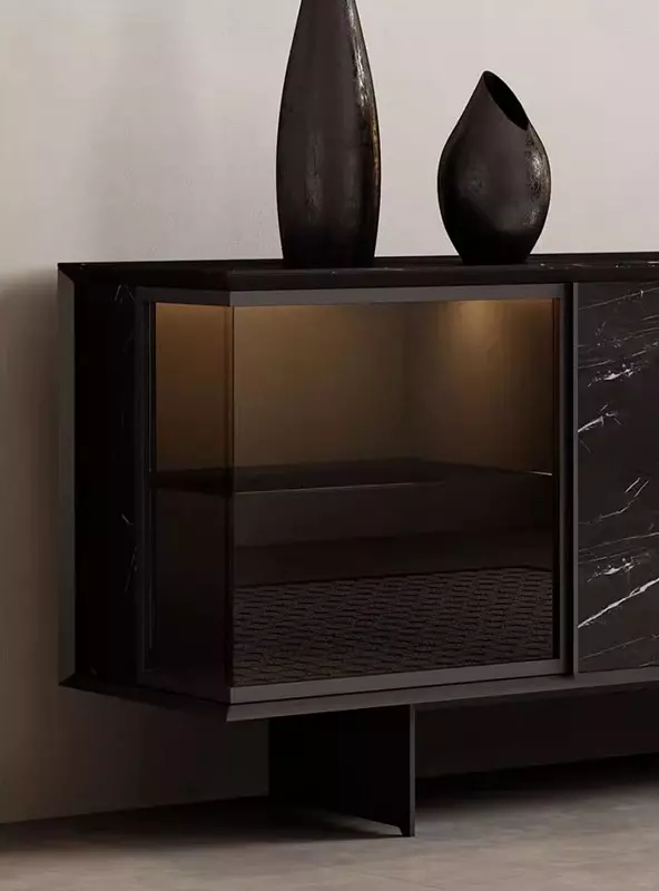 بوفيه مودرن بتصميم والوان شيك