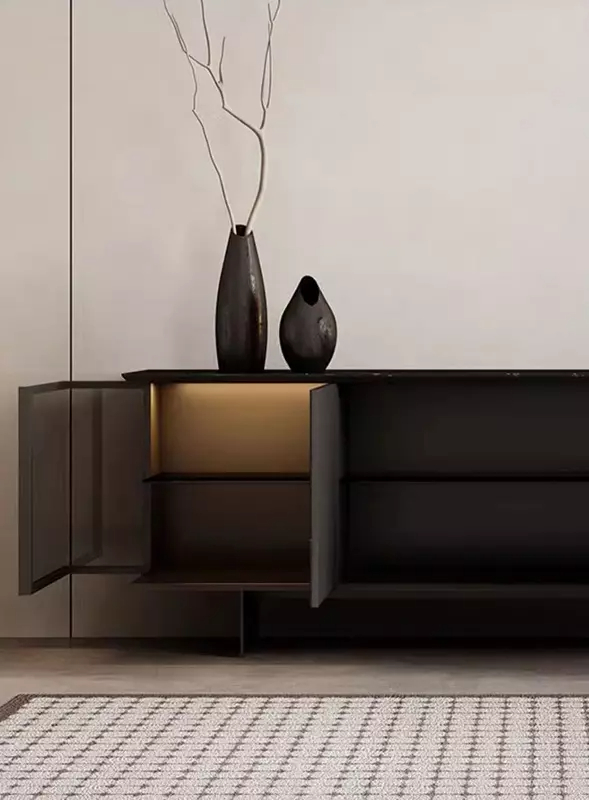 بوفيه مودرن بتصميم والوان شيك