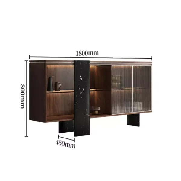 بوفيه فخم بخامات متنوعة فاخرة