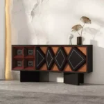 بوفيه كلاسيكي التصميم بلمسة عصرية