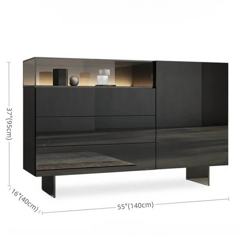 بوفيه مميز بتصميم مستقبلي فخم
