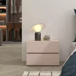 طاولة جانبية للسرير بشكل مربع - Image 5