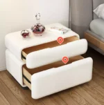 طاولة جانبية للسرير على شكل مربع بسيط - Image 8