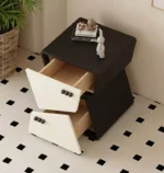 طاولة جانبية للسرير بسيطة وحديثة - Image 12