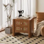 طاولة خدمة ريفية لغرفة المعيشة