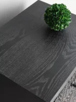 ⁦طاولة خدمة ثابتة منحوتة بتصميم ريفي⁩ - الصورة ⁦6⁩