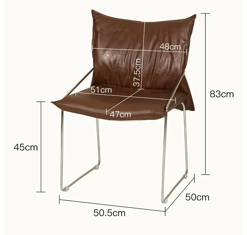 كرسي مفرد بسيط بخامات فاخرة و متينة