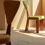 ⁦كرسي طعام بتصميم ابتكاري هندسي⁩ - الصورة ⁦6⁩