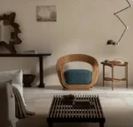 كرسي مفرد من الروتان الصلب و الفخم