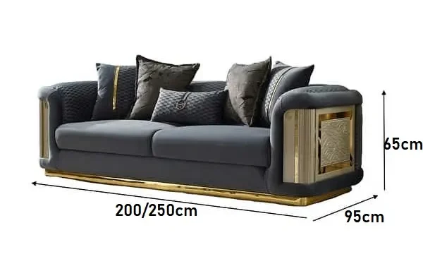 طقم كنب بأفضل الخامات الفاخرة