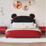 سرير اطفال علي شكل دب مصمم بعناية