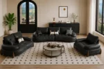 طقم كنب ارضي بتصميم مودرن