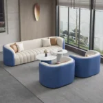 طقم كنب مع طاولة قهوة