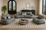 طقم كنب ارضي بتصميم مودرن