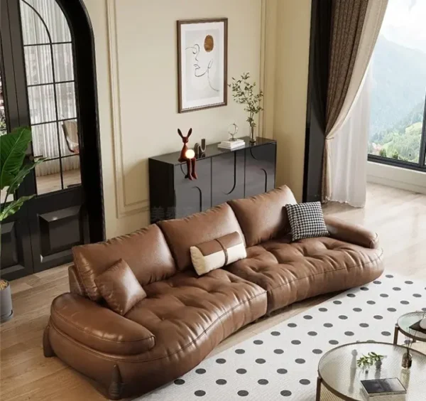 طقم كنب ارضي بتصميم مودرن