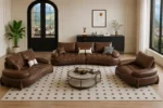 طقم كنب ارضي بتصميم مودرن