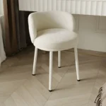 كرسي تسريحة فاخر بمسند ظهر