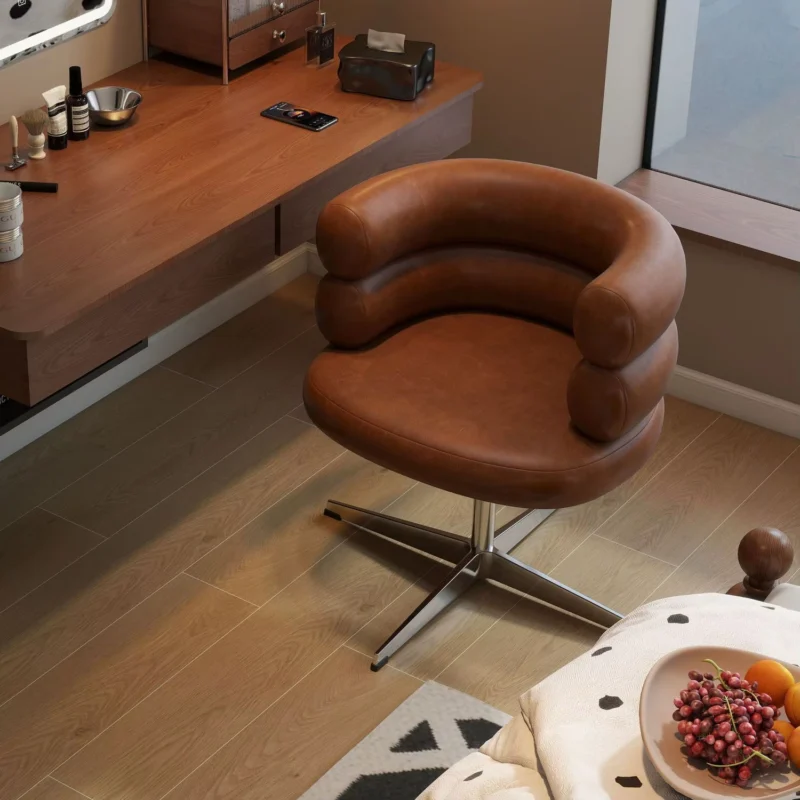 كرسي تسريحة دائري قابل للدوران