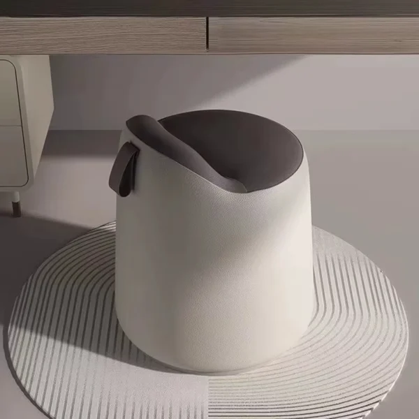 كرسي تسريحة دائري بدون ظهر