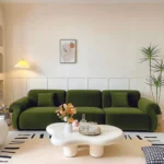 كنب لغرفة المعيشة بتصميم فرنسي