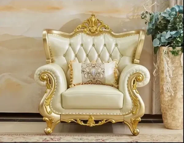 كنب كلاسيكي فاخر لغرفة المعيشة