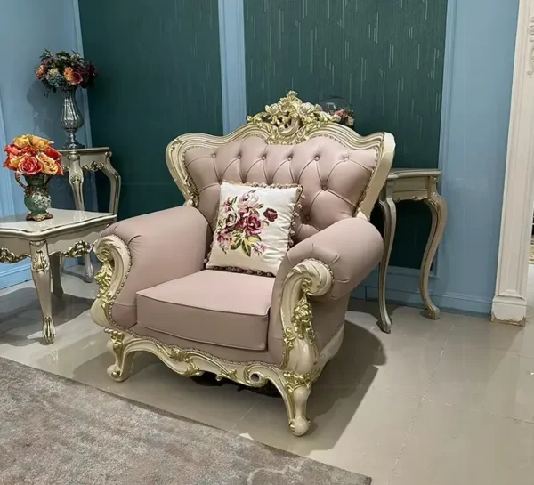كنب صالة بتصميم ملكي عتيق